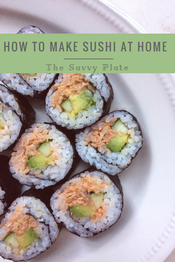 Simple Sushi (You can do this!) – Have you ever wanted to make sushi at home but couldn't bring yourself to face the challenge. This easy sushi recipe skips the raw fish and gives plenty of directions and photos to help you make your first sushi rolls!
